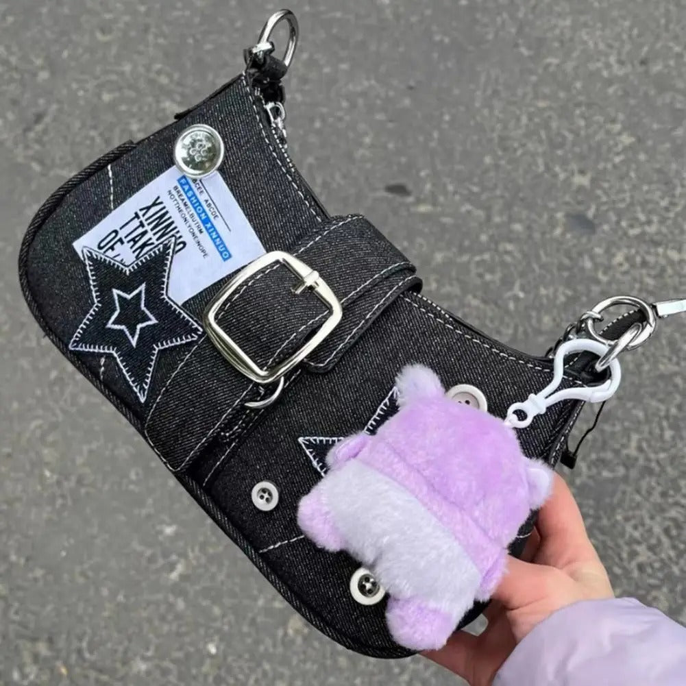 TÚI ĐEO CHÉO VAI DENIM FAIRY