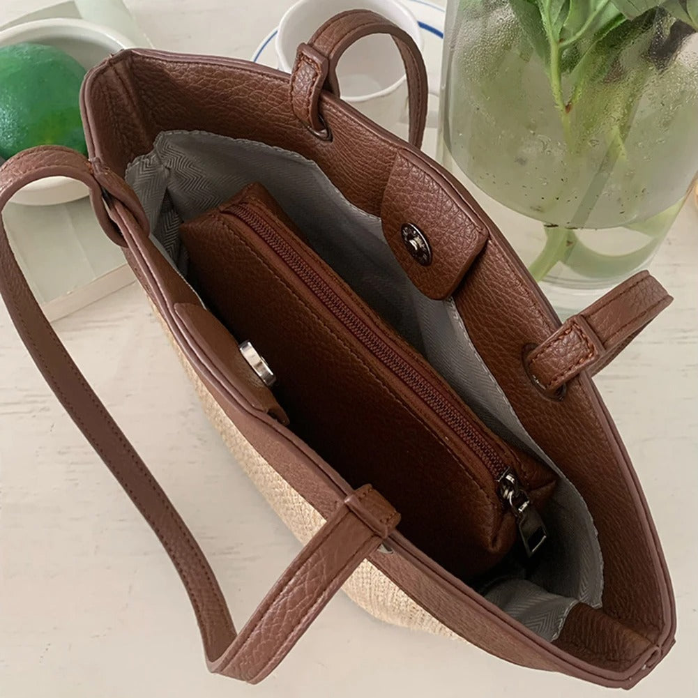 TÚI TOTE DỆT BẰNG RƠM